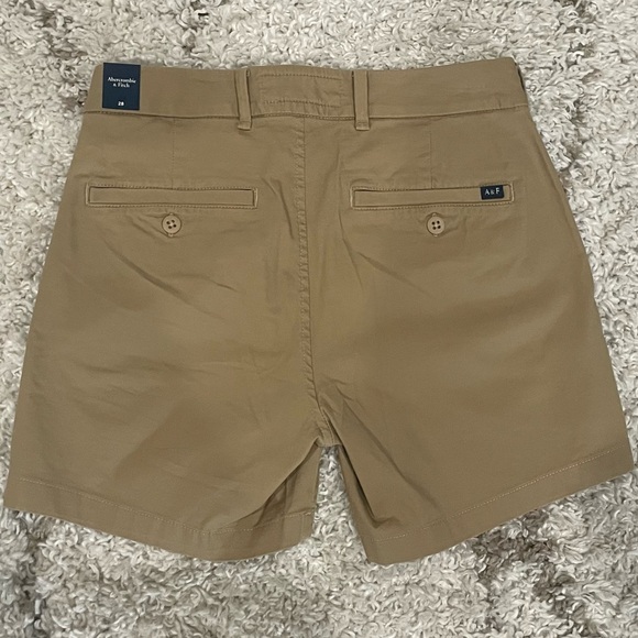 A&F Stretch Chino Shorts Men’s Size 28 - Picture 2 of 5